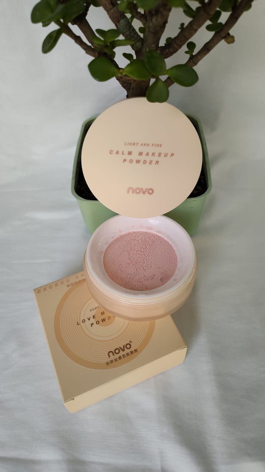 Polvo Suelto Rosado con destellos 🤩🤩🤩