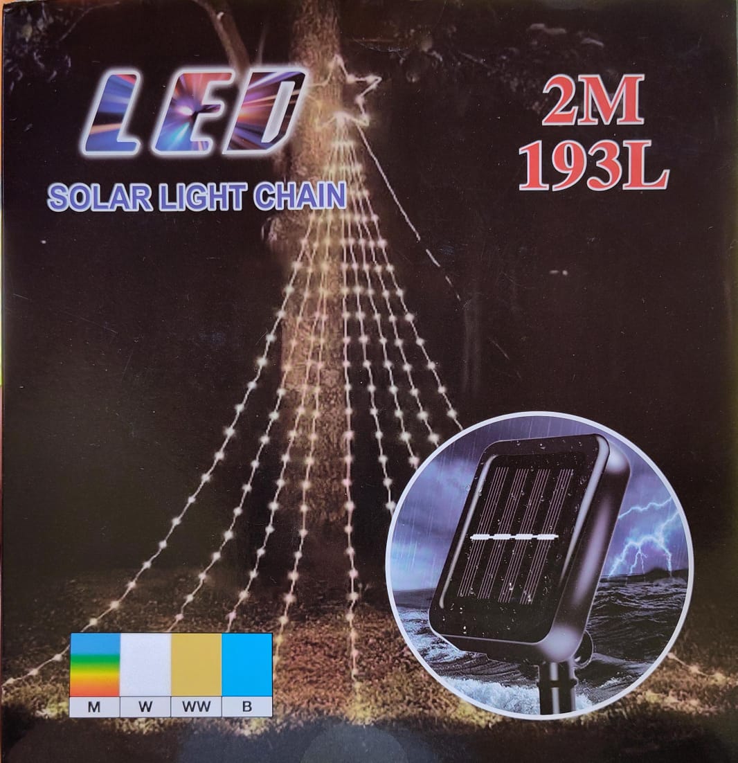 Estrella con cascada ahorradora de LUZ 🎄✨💡