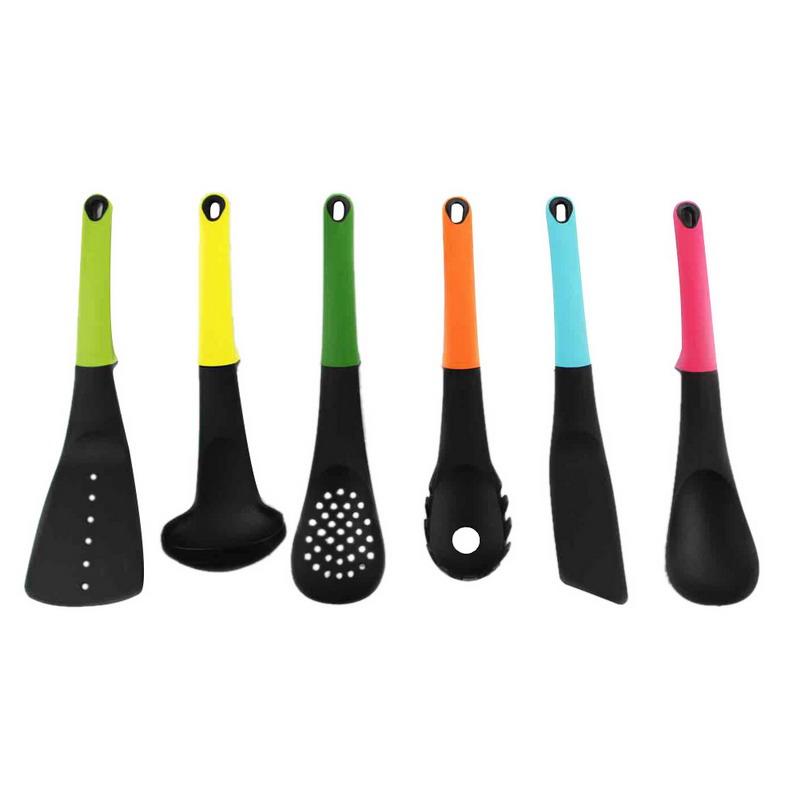 Juego de herramientas de utensilios de cocina de carrusel de 7 piezas