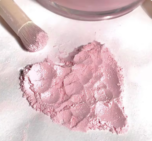 Polvo Suelto Rosado con destellos  🤩🤩🤩