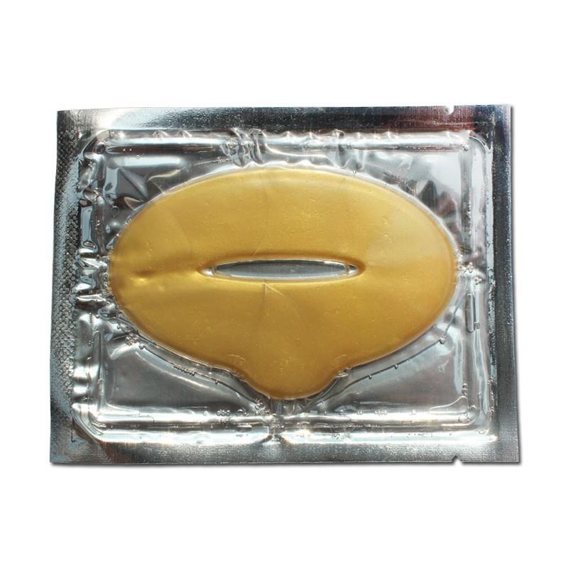 10 PCS GOLD COLAGENO MASCARA DE LABIOS