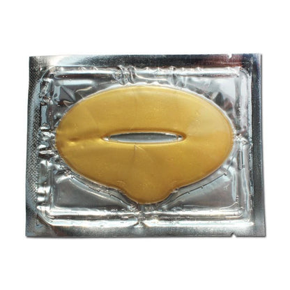 10 PCS GOLD COLAGENO MASCARA DE LABIOS